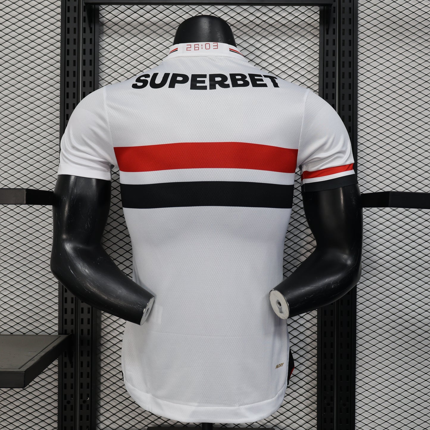Maillot Domicile Sao Paulo 2025/26 – Version Player