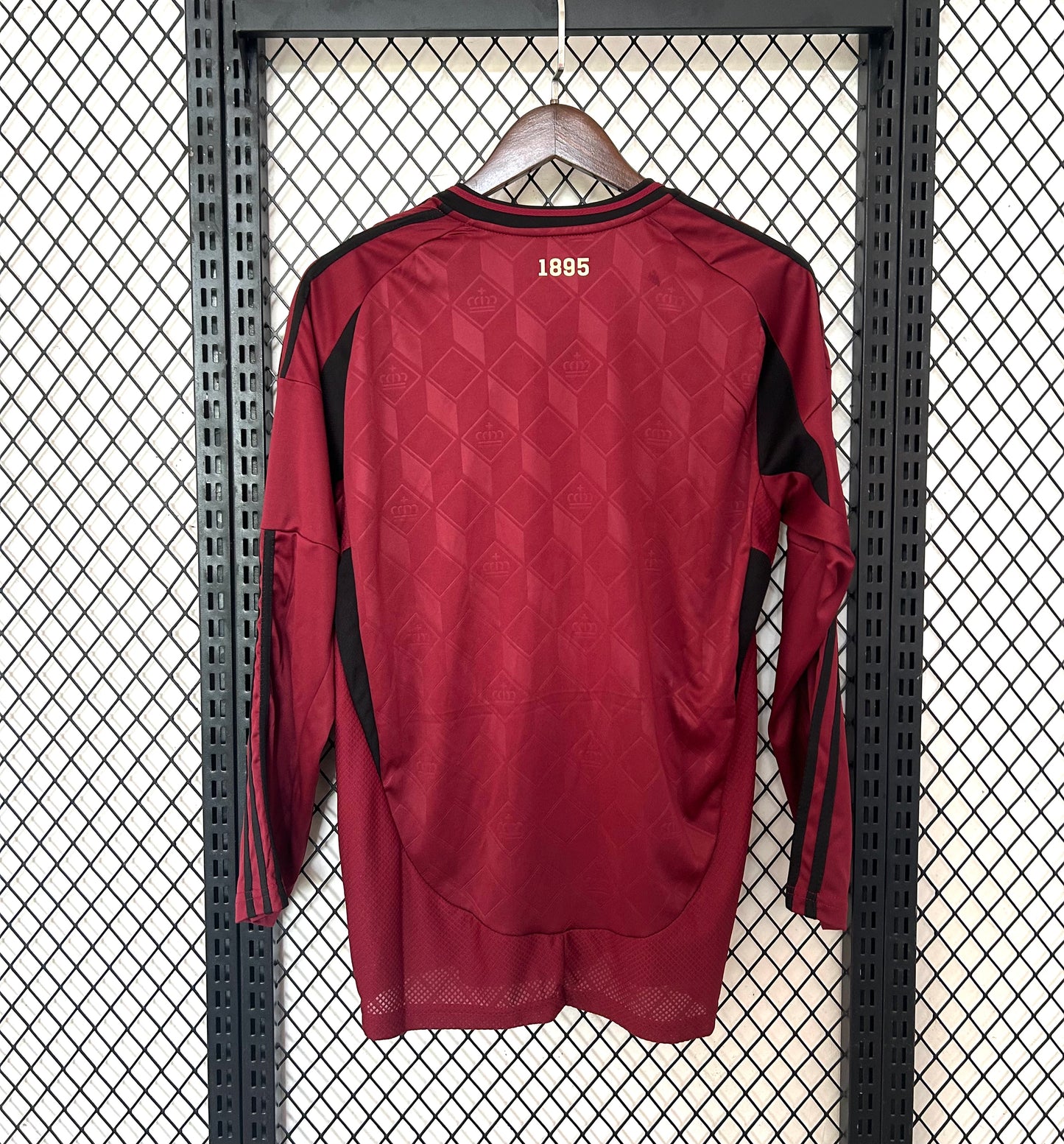 Maillot Domicile Belgique Manches Longues 2024/25
