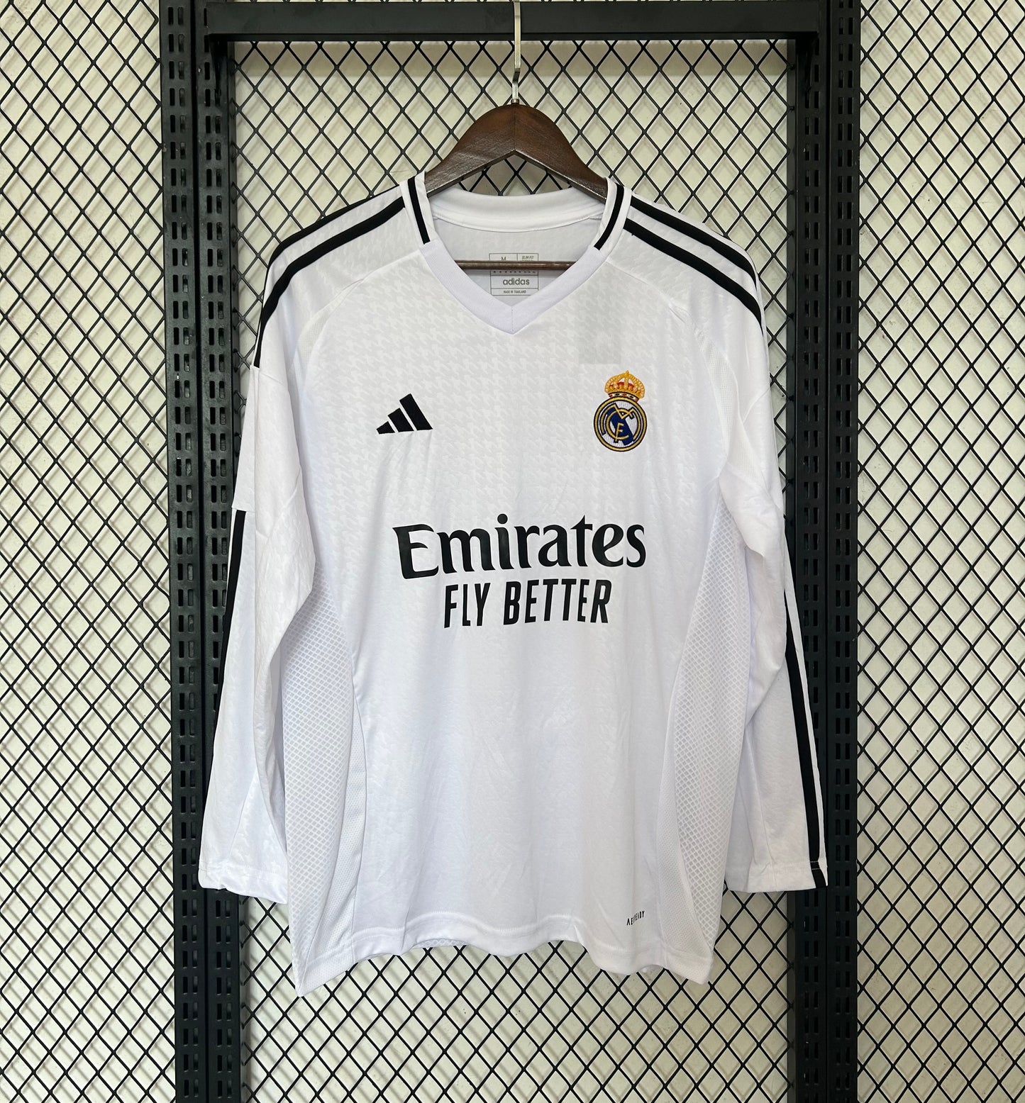 Maillot Domicile Real Madrid Manches Longues 2024/25