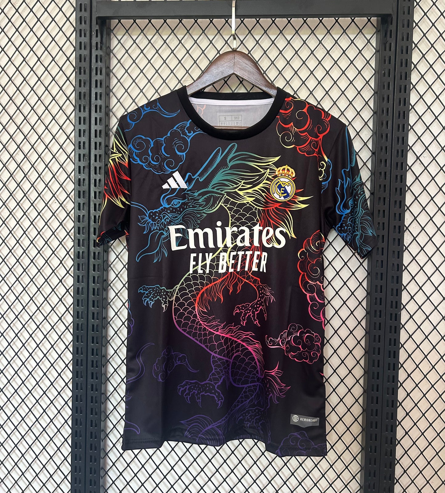 Maillot Real Madrid Noir Multi-Color Dragon Édition Spécial 2024/25