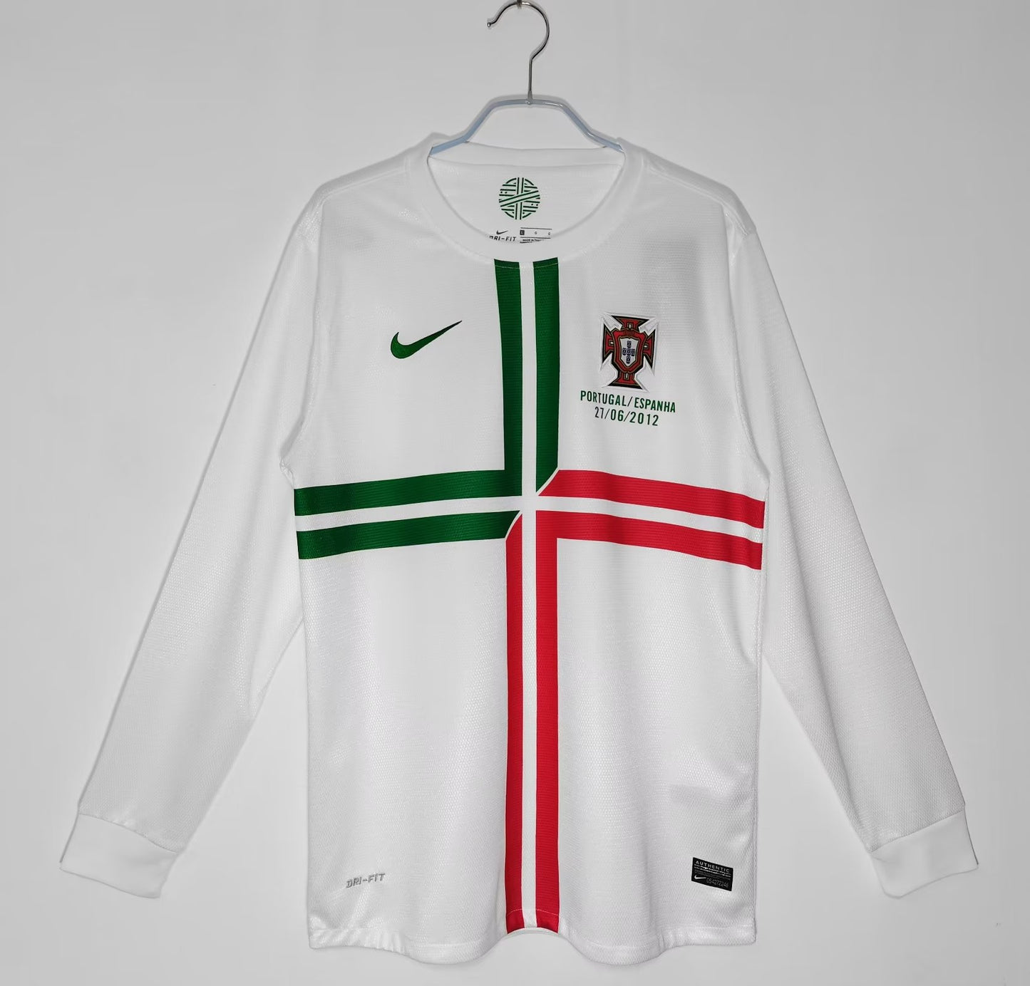 Maillot Portugal Manches Longues Retro 2012/13