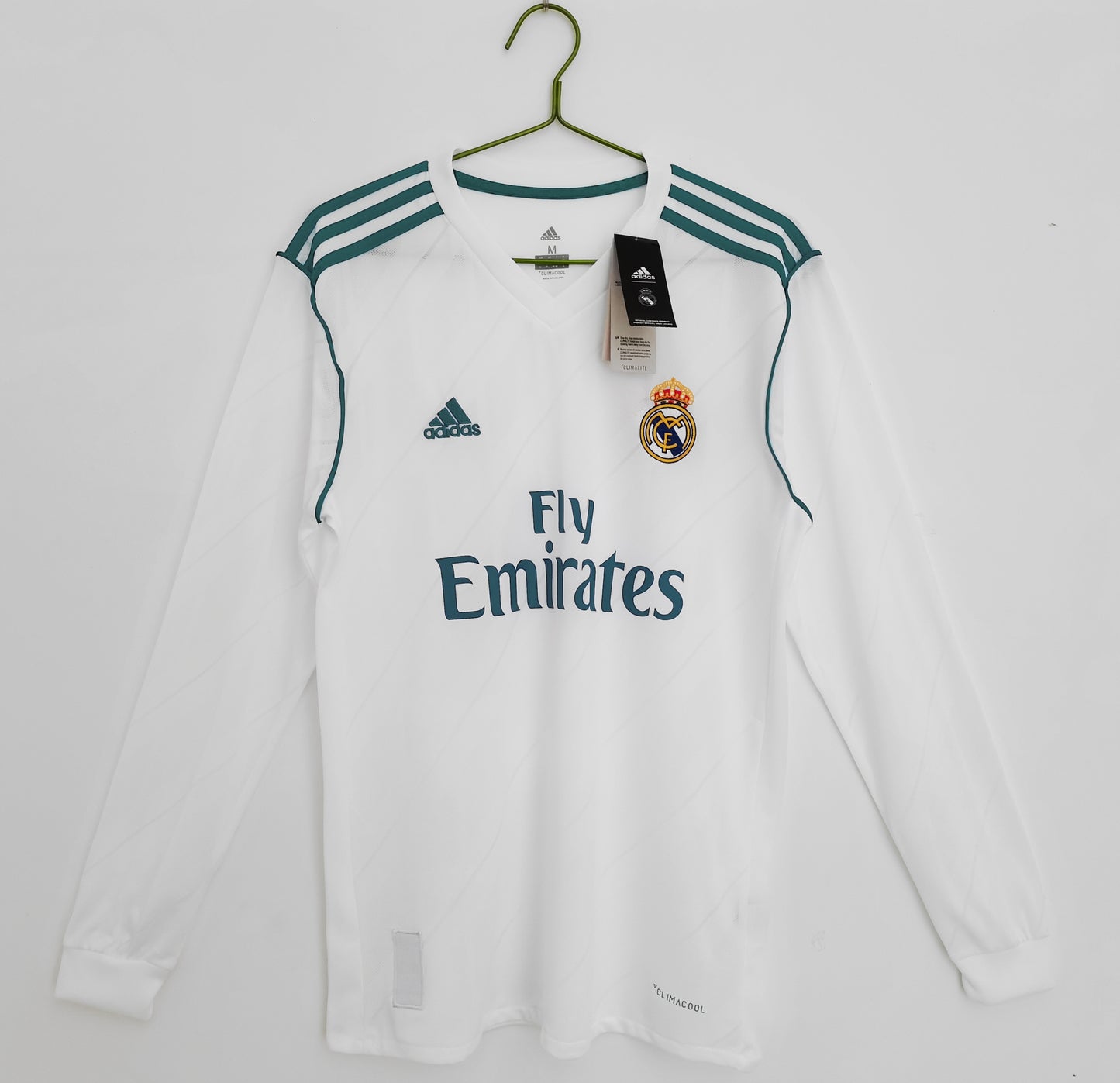 Maillot Real Madrid Manches Longues Retro 2017/18