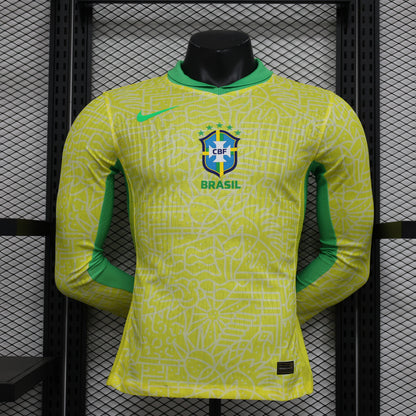 Maillot Brésil Manches Longues 2024/25 – Version Player