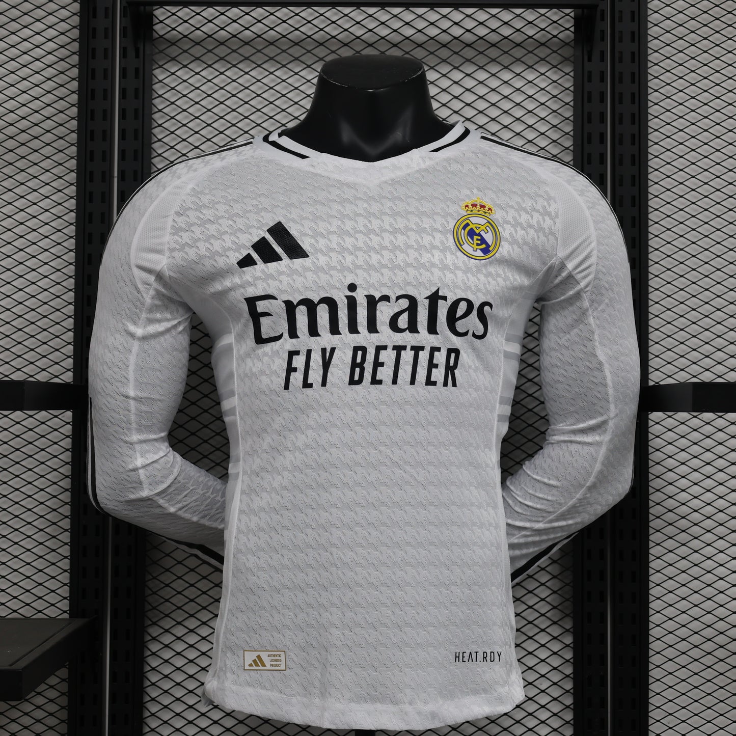 Maillot Domicile Real Madrid Manche Longue 2024/25 – Version Player