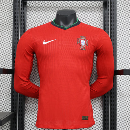 Maillot Domicile Portugal Manche Longue 2024/25 – Version Player