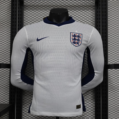 Maillot Domicile Angleterre Manche Longue 2024/25 – Version Player