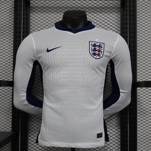 Maillot Domicile Angleterre Manche Longue 2024/25 – Version Player