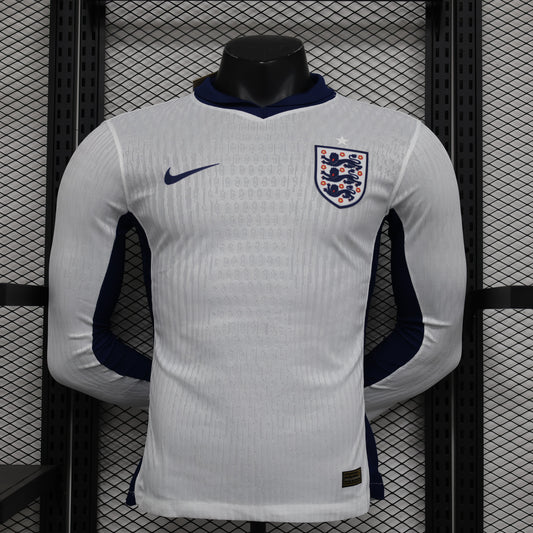 Maillot Domicile Angleterre Manche Longue 2024/25 – Version Player