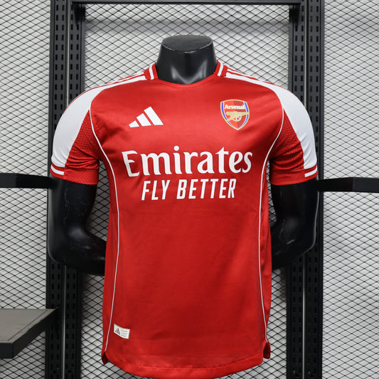 Maillot Arsenal Domicile 2025/26 – Version Player