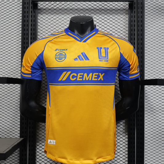 Maillot Domicile Tigres 2025/26 – Version Player