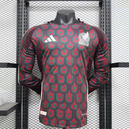 Maillot Domicile Mexique Manche Longue 2024/25 – Version Player