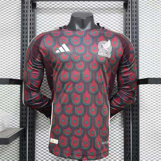 Maillot Domicile Mexique Manche Longue 2024/25 – Version Player