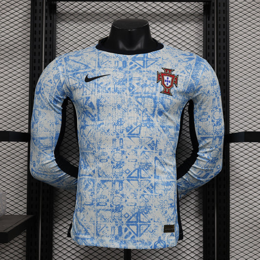 Maillot Extérieur Portugal Manche Longue 2024/25 – Version Player