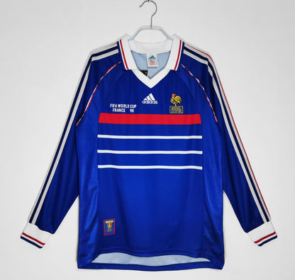 Maillot France Manches Longues Retro 1998