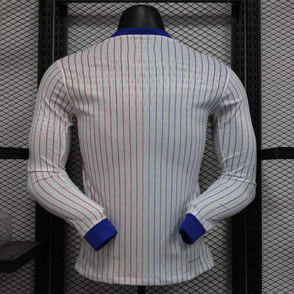 Maillot Extérieur France Manche Longue 2024/25 – Version Player