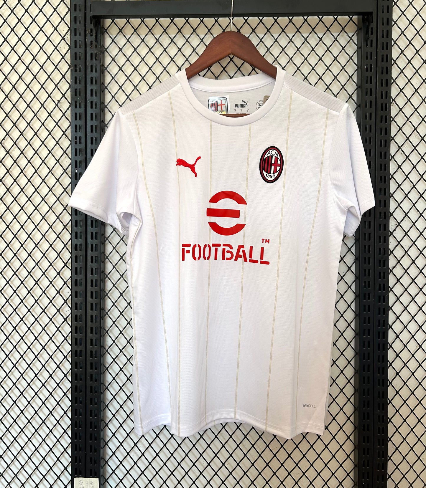 Maillot Pré-Match AC Milan Spécial Édition Blanc