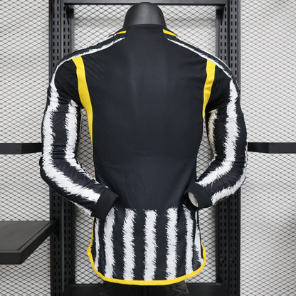 Maillot Domicile Juventus Manche Longue 2023/24 – Version Player