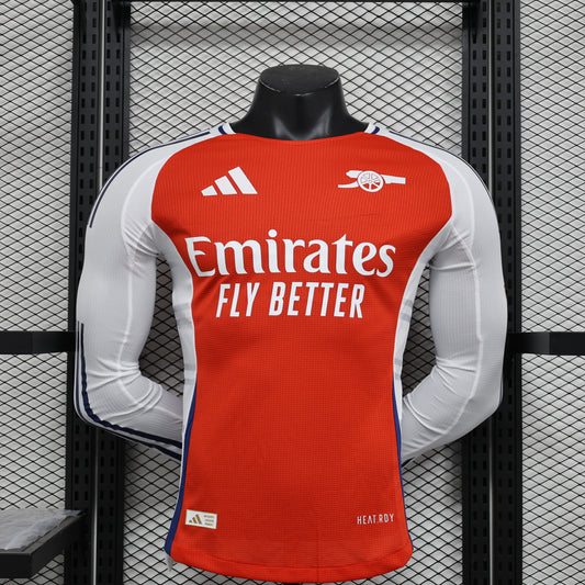 Maillot Domicile Arsenal Manche longue 2024/25 - Version Player