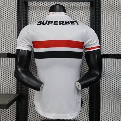 Maillot Domicile Sao Paulo 2025/26 – Version Player
