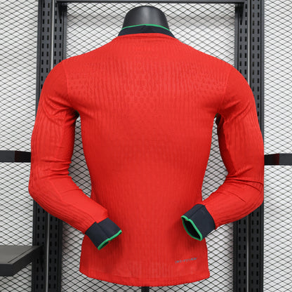 Maillot Domicile Portugal Manche Longue 2024/25 – Version Player