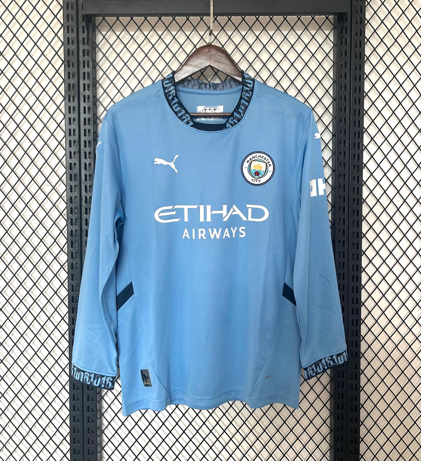 Maillot Domicile Manchester City Manches Longues 2024/25