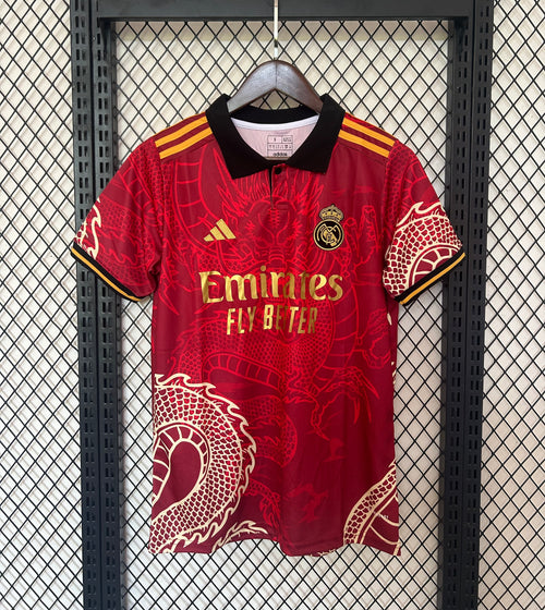 Maillot Real Madrid Dragon Rouge Edition Spéciale 2024/25