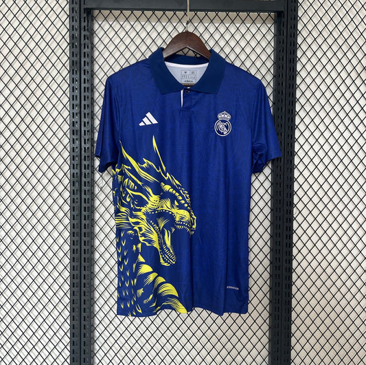 Maillot Real Madrid Édition Spéciale Dragon Bleu 2023/24