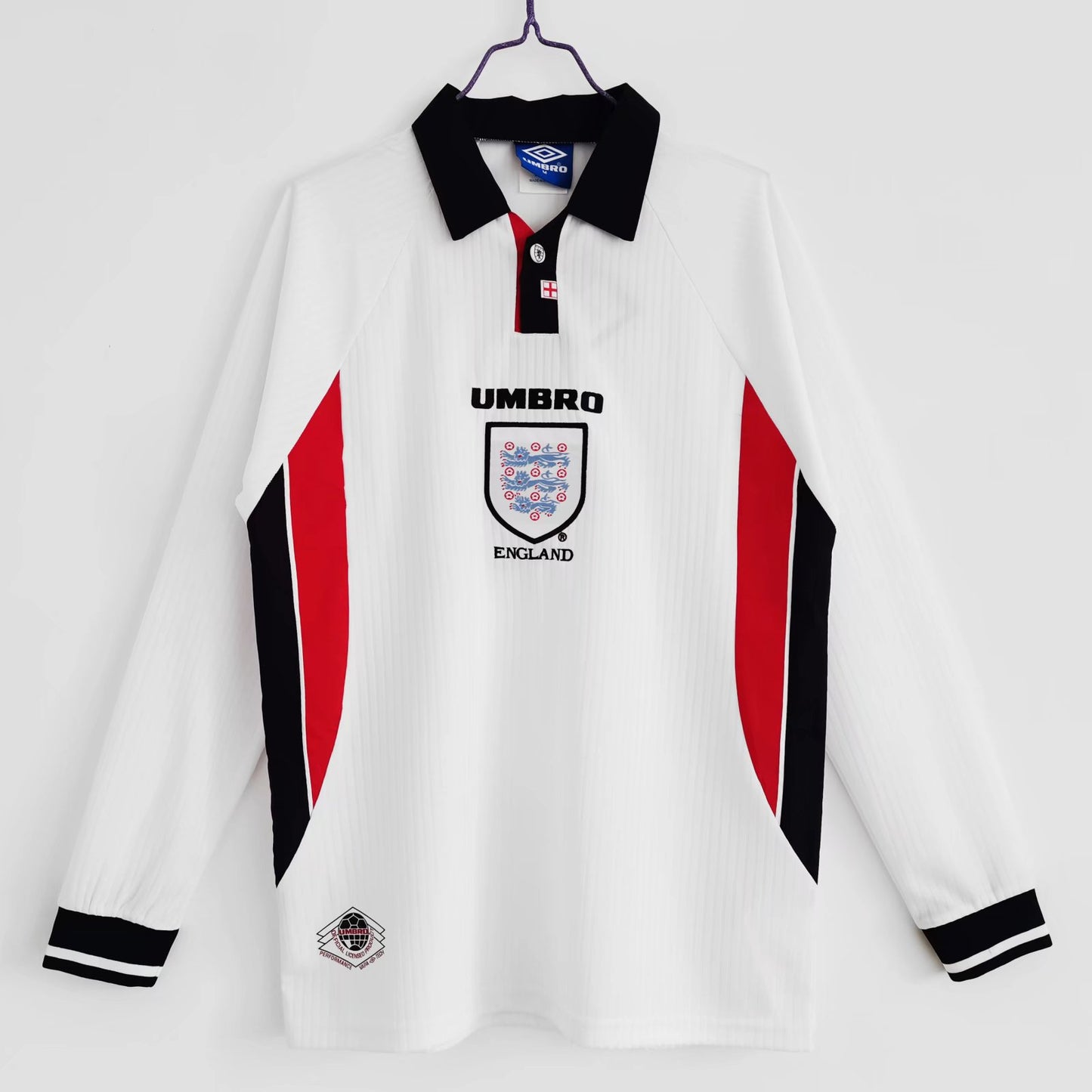 Maillot Angleterre Manches Longues Retro 1998