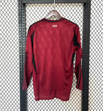 Maillot Domicile Belgique Manches Longues 2024/25