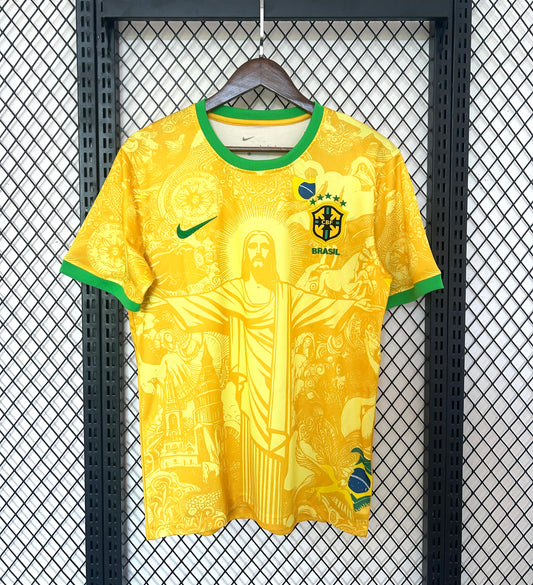 Maillot Brésil Jaune Spéciale 2024/25