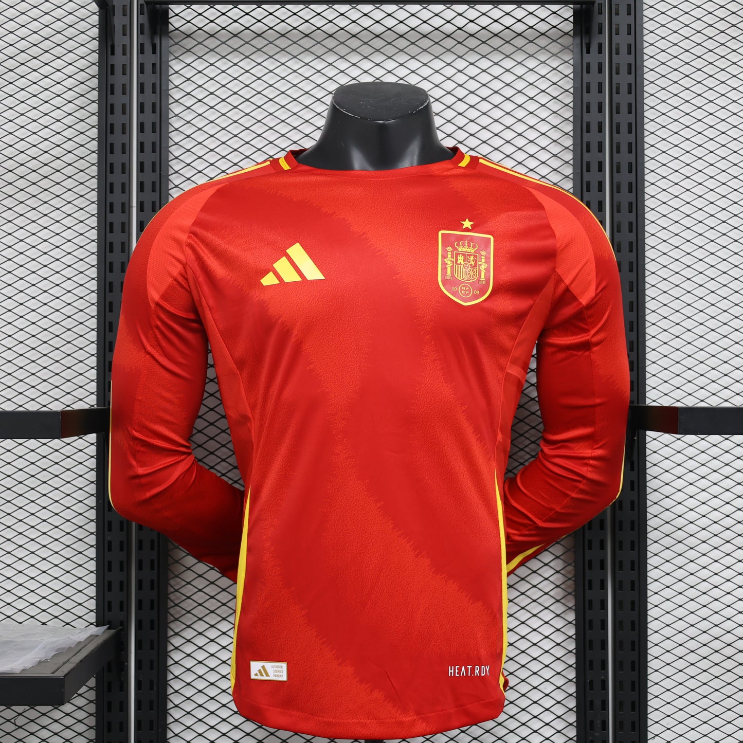 Maillot Domicile Espagne Manche Longue 2024/25 – Version Player