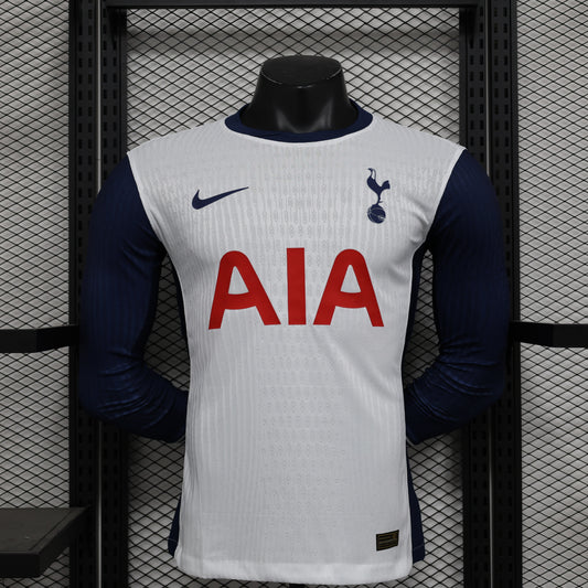 Maillot Domicile Tottenham Manche Longue 2024/25 – Version Player