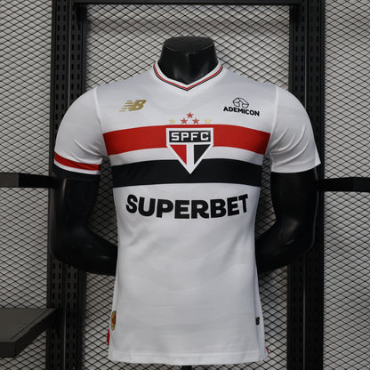 Maillot Domicile Sao Paulo 2025/26 – Version Player