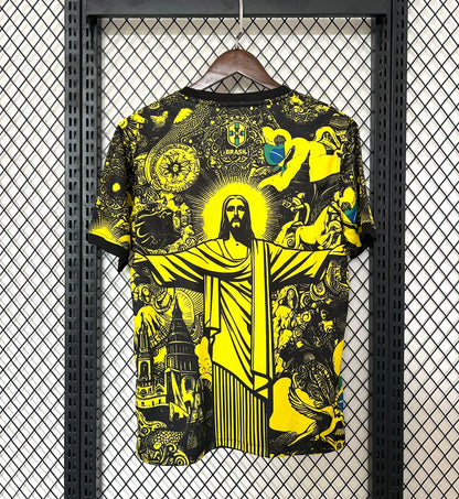 Maillot Brésil Jaune Spéciale 2024/25