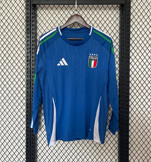 Maillot Domicile Italie Manches Longue 2024/25