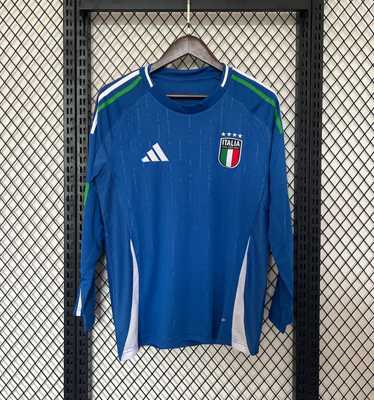 Maillot Domicile Italie Manches Longue 2024/25