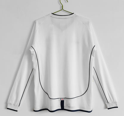 Maillot Angleterre Manches Longues Retro 2002