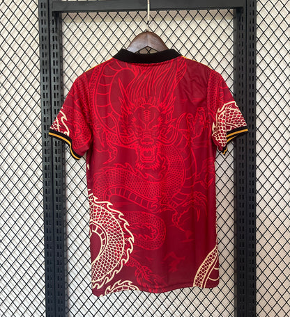 Maillot Real Madrid Dragon Rouge Edition Spéciale 2024/25