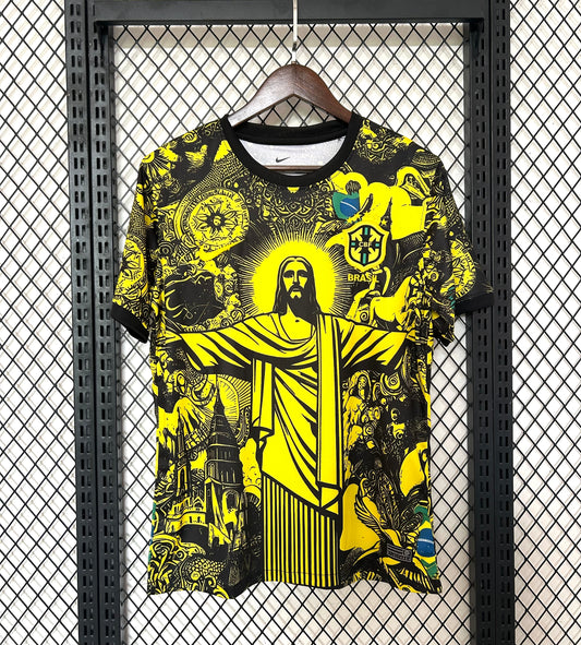 Maillot Brésil Jaune Spéciale 2024/25
