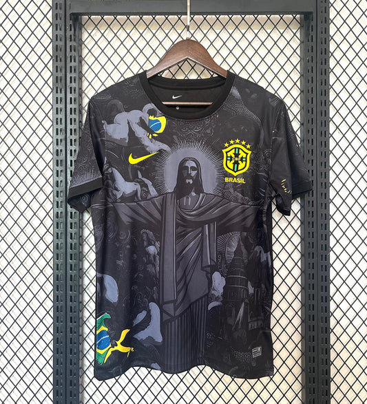 Maillot Brésil Noir Spécial V2 2024/25