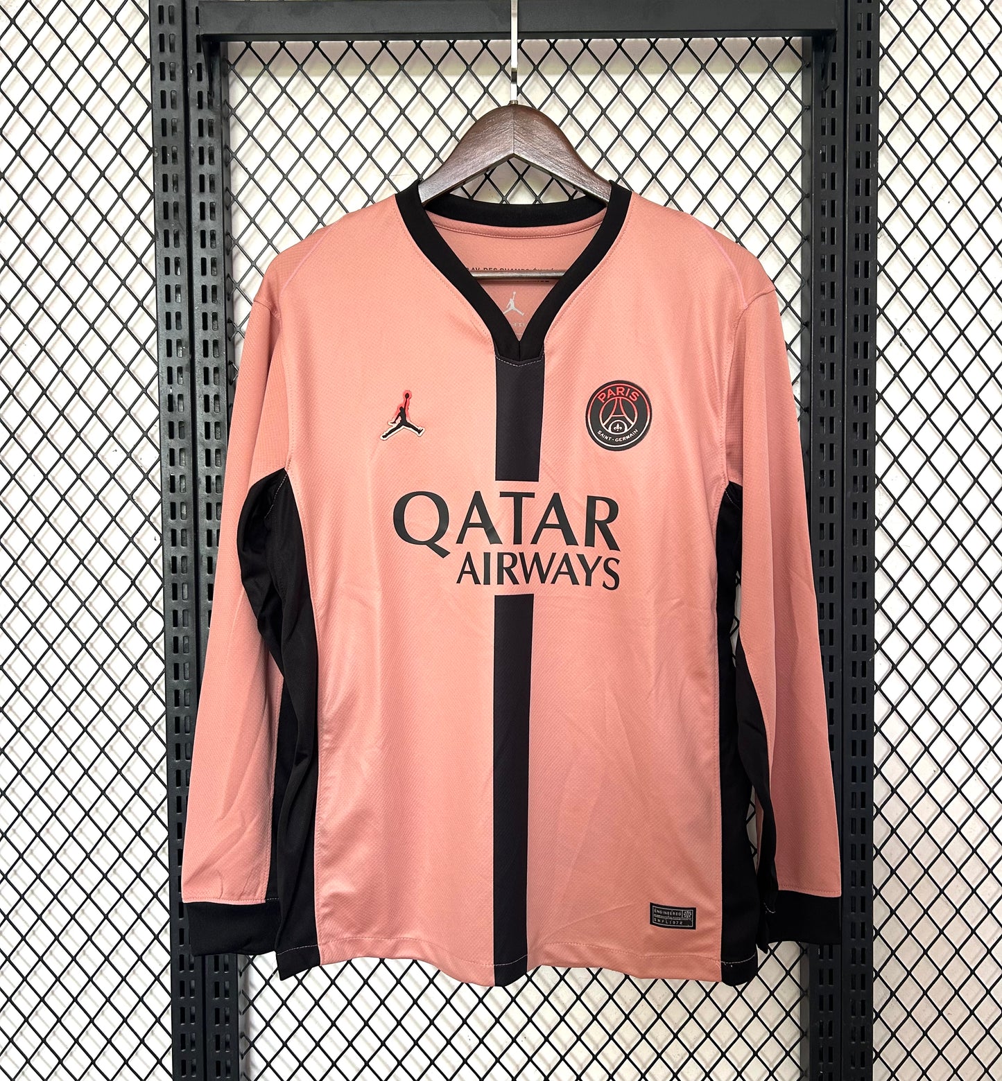 Maillot PSG Rose Manches Longues 2024/25