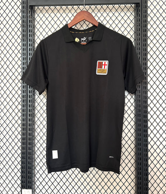 Milan AC Maillot 125th Anniversary Edition Retro Noir