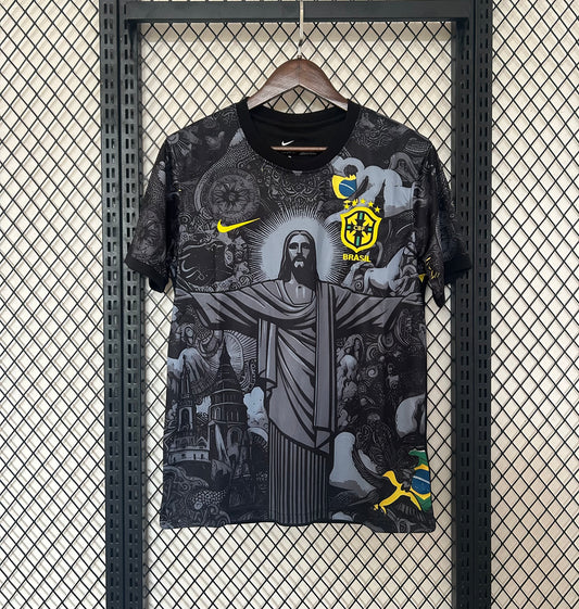 Maillot Brésil Noir Spécial 2024/25