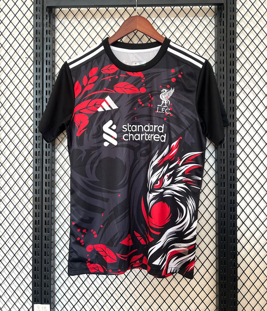 Maillot Liverpool Édition Spéciale Noir Liver Bird 2024/25