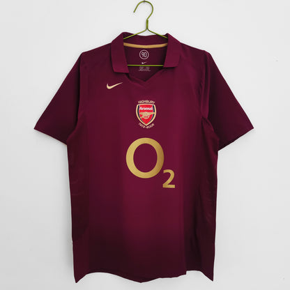 Maillot Arsenal Retro 2005/06