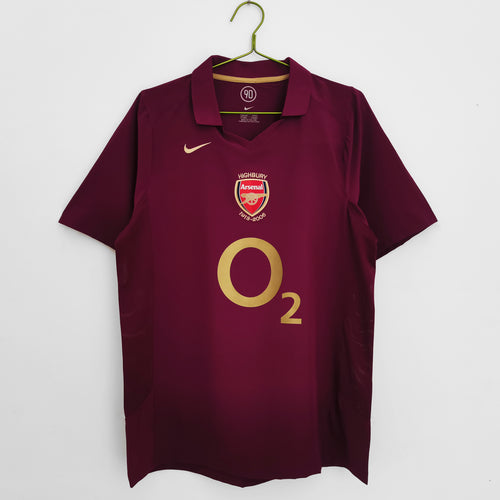 Maillot Arsenal Retro 2005/06