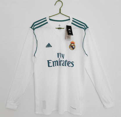 Maillot Real Madrid Manches Longues Retro 2017/18