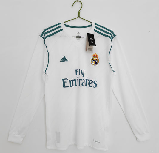 Maillot Real Madrid Manches Longues Retro 2017/18