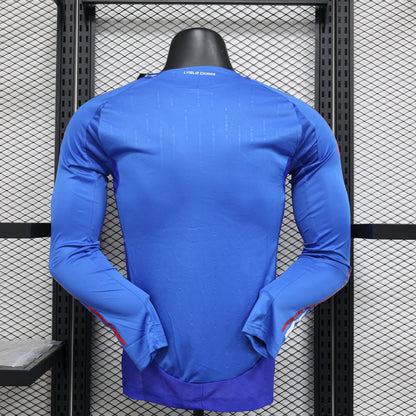 Maillot Domicile Italie Manche Longue 2024/25 - Version Player
